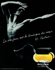 Publicité Advertising 420  1981 parfum Macassar par Rochas New York Ballet