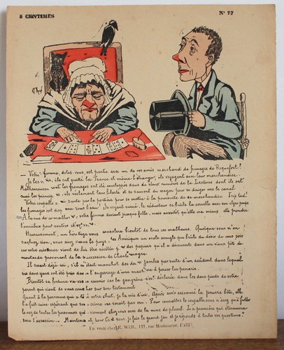 Gravure dessin caricature - dessin,