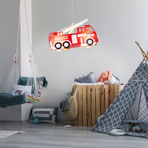Led enfants lampe pompier jeu - enfants,