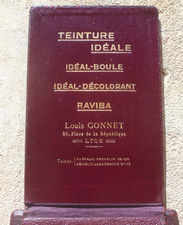 Lyon - Louis Gonnet - Teinture Idéale :  Bloc Note Publicitaire   !
