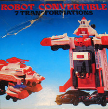Ancien jouet ROBOT CONVERTIBLE