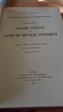 Histoire ancienne du Canon du