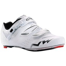 Chaussures Route NORTHWAVE TORPEDO SRS p.39 Blanc Spd & Speedplay