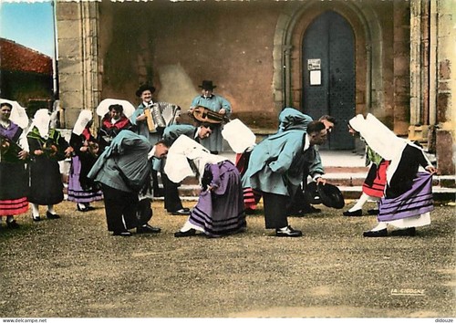 Carte postale folklore - carte,