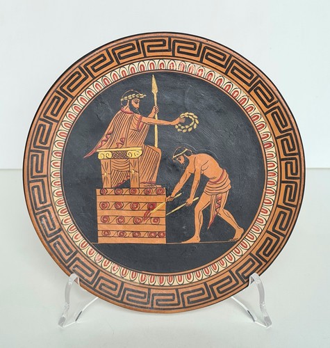 Petite assiette terre - , cuite