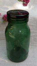 BOUTEILLE DE CONSERVE BULACH EN VERRE VERT, BOCAL