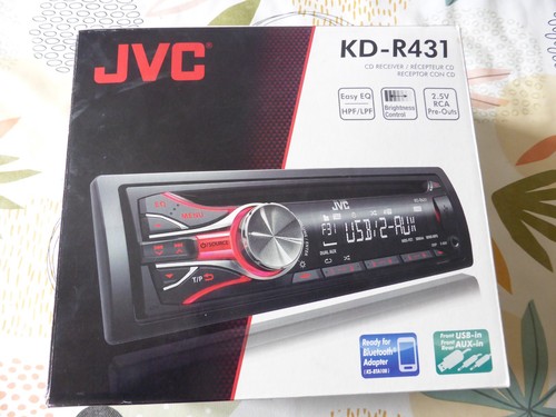 Autoradio jvc r431 - autoradio, neuf