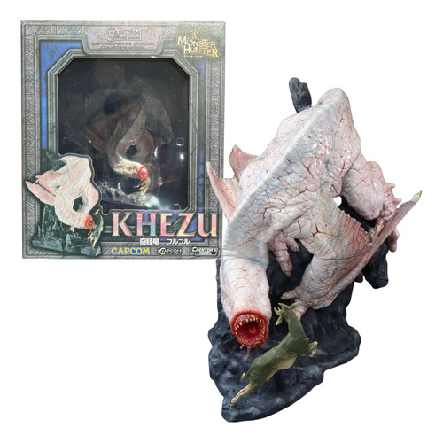 Khezu figurine monster - khezu, hunter