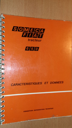 Someca fiat tracteur 650 - tracteur,