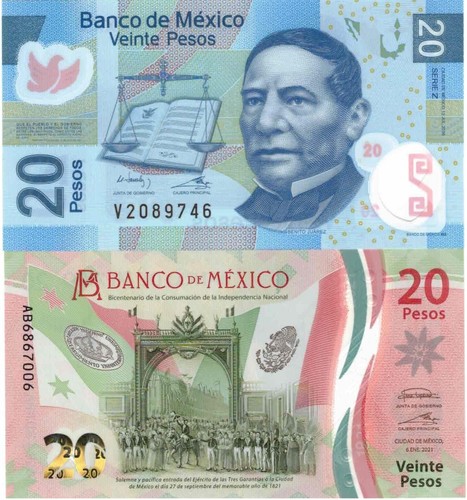 Lot 20 peso - -, mexico