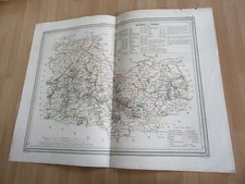 GRANDE CARTE COULEURS 1860