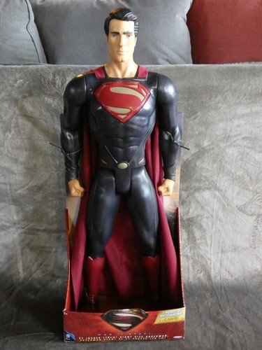 Superman man steel figurine - steel,