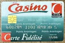 CARTE DE CRÉDIT PAIEMENT CASINO CARTE BANCAIRE FIDELITÉ TÉLÉCARTE PAYCARD SHEDA