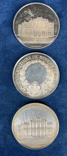 Silver prize medal geneva - prize,