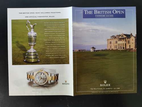 Rolex brochure publicitaire - rolex,
