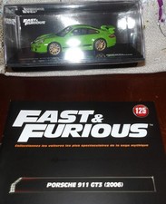 Fast & Furious Altaya 1/43  N°125 PORSCHE 911 GT3 2006 neuf +FASCICU