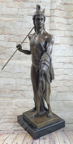 Sculpture soldat romain nu - sculpture,