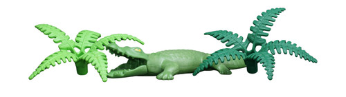 Playmobil crocodile vert
