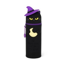 Trousse en Silicone Souple 2-en-1 - Kitty Witch - Kawaii NEUVE