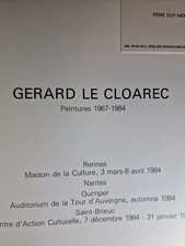 livre d'art LE CLOAREC peintre