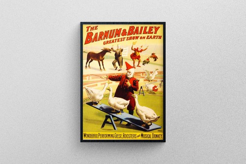 Barnum bailey affiche - &,