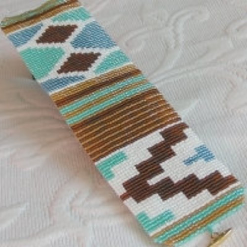 Drop even count peyote bead - drop,