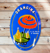 Plaque émaillée ORANGINA