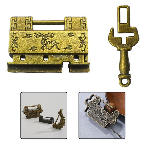 Cadenas serrure boîte - , à