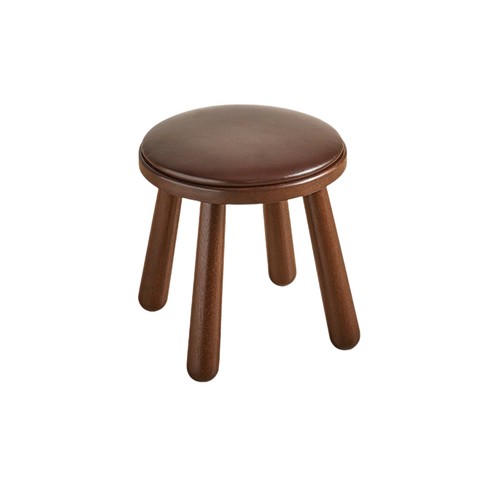 Tabouret bois avec assise - bois,