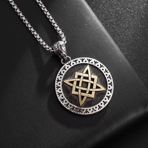 Collier homme acier - ⚙️,
