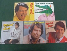 LOT DE 5 45T MICHEL LEEB