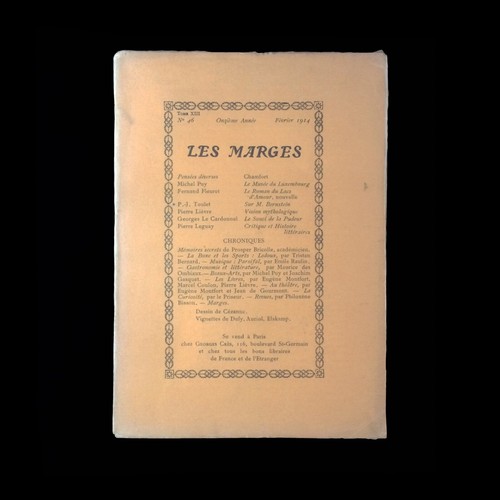 Revue les marges onzième - les, marges,