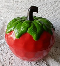 bac à glaçons fraise plastique vintage des années 70