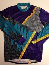 MAILLOT CYCLISME VINTAGE LOUIS GARNEAU // MADE IN CANADA // DESIGN ART