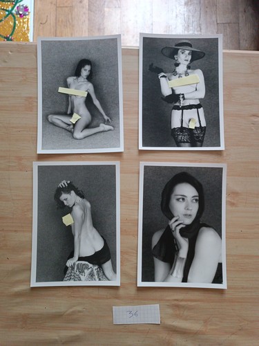 Lot photos argentique nu - lot, 4