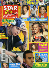 Magazine STAR CLUB n°214,  M POKORA, Grégory LEMARCHAL, LORIE, JENIFER, KYO.