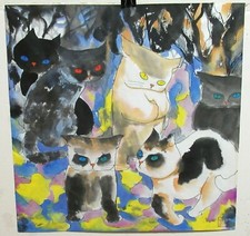 CHINESE CATS LARGE ORIGINAL