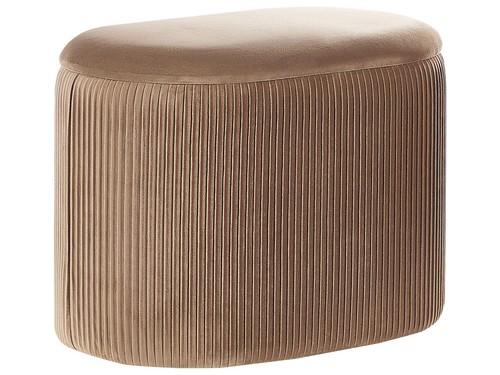 Pouf style glamour avec - de,