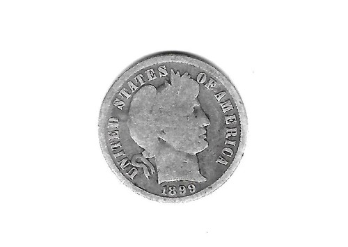 Monnaie one dime 1899 - de,