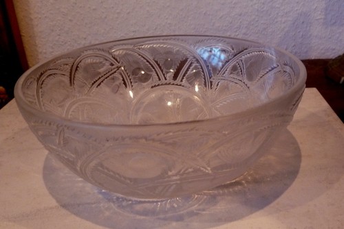 Coupe fruit lalique - à,