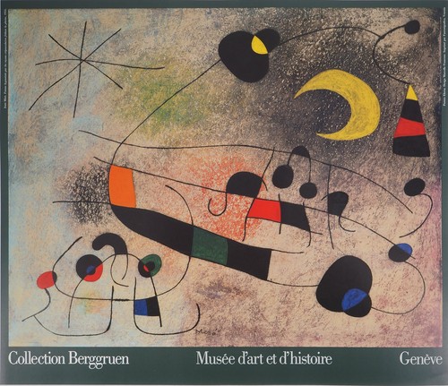 Joan miro femme abstraite - joan,