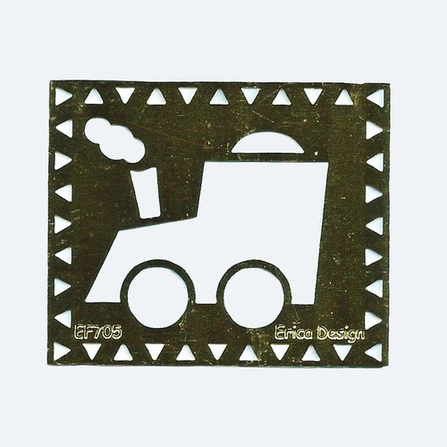Pochoir stencil metal - pochoir,