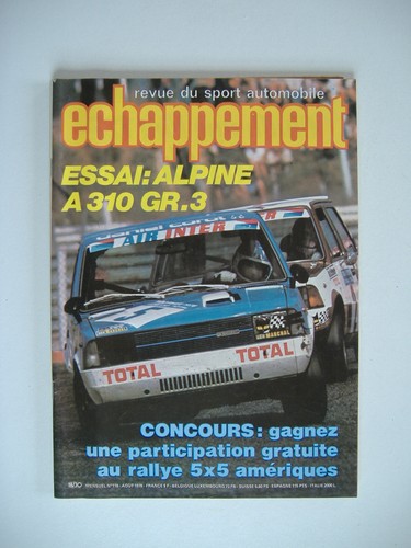 Echappement 118 alpine 310 - a,