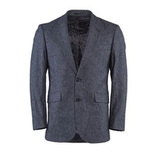 Hackett London Men's Grey Wool