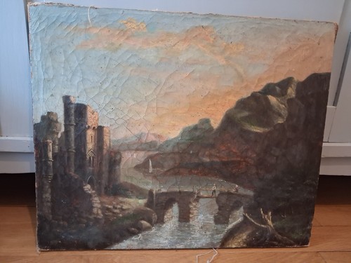 Tableau ancien xixe siècle - ancien,