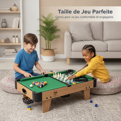 Mini jeu table bois - de,