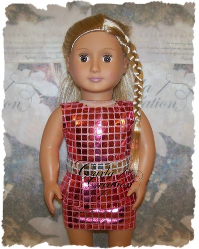 Robe sequins american girl - sequins,