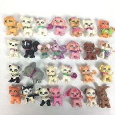 Lot 27 Animaux Polly Pocket / Pets Chiens Chats, Cat Dog...