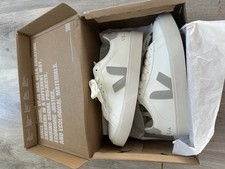 Veja Chaussures Shoes Basket White And Grey Size 40