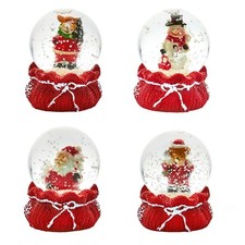 Noël Neige Globe Santa Sac Base Mini 45mm Waterball - Choisissez Design